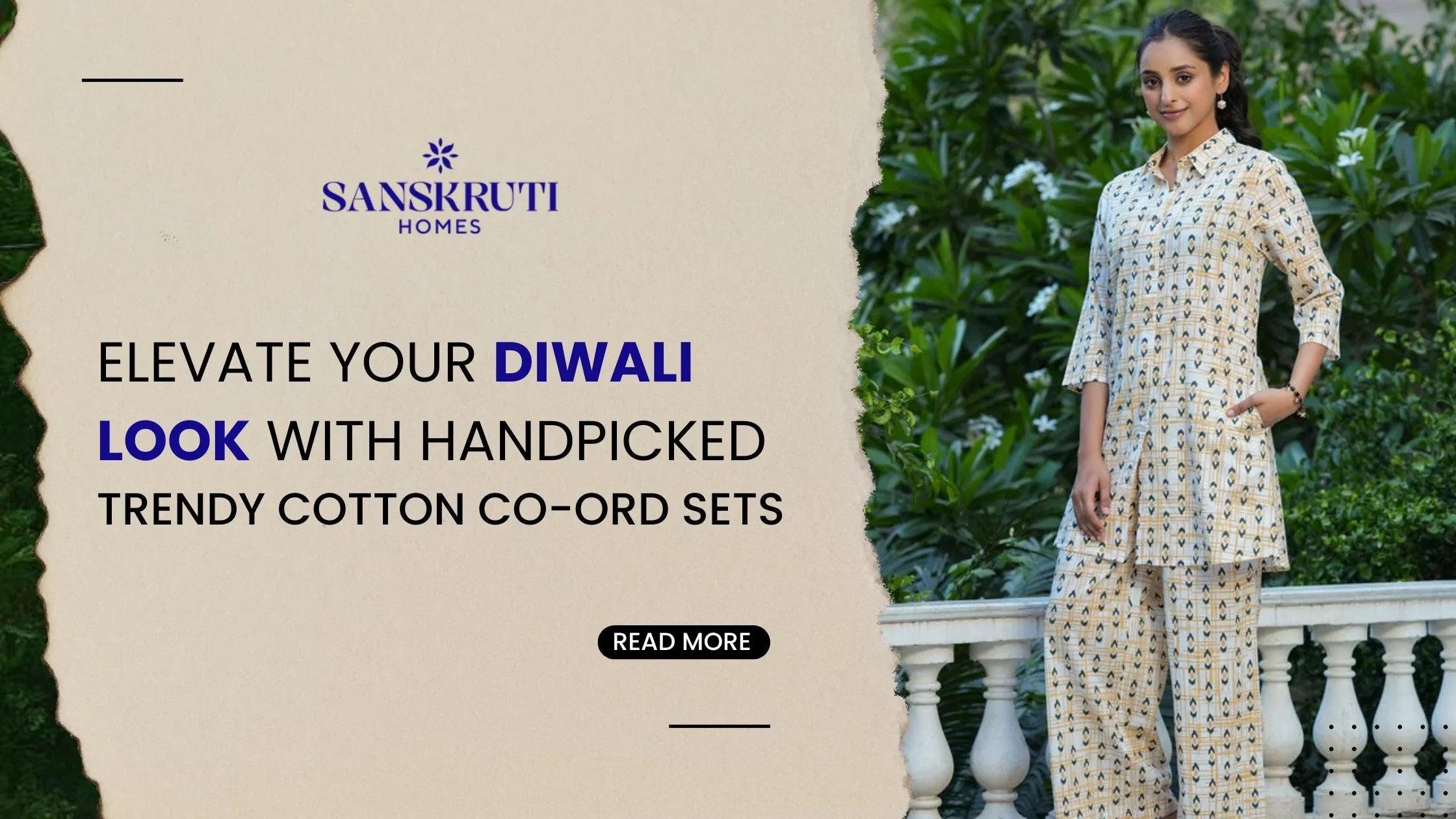 Elevate Your Diwali Look with Handpicked Co-ord Sets from Sanskruti Homes - SanskrutiHomes