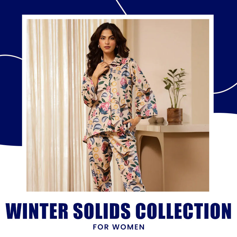 Winter Solids Collection For Women