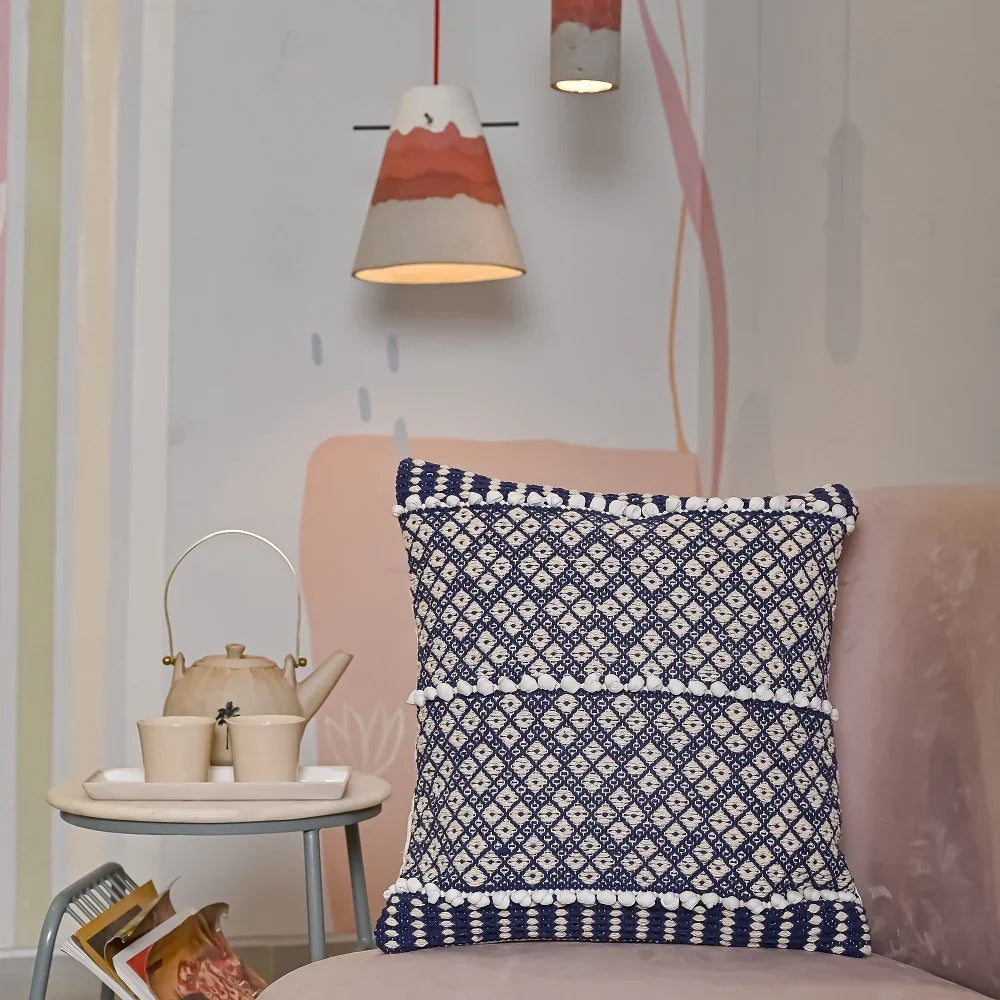Kilim Handmade cotton Cushion Covers. - SanskrutiHomes