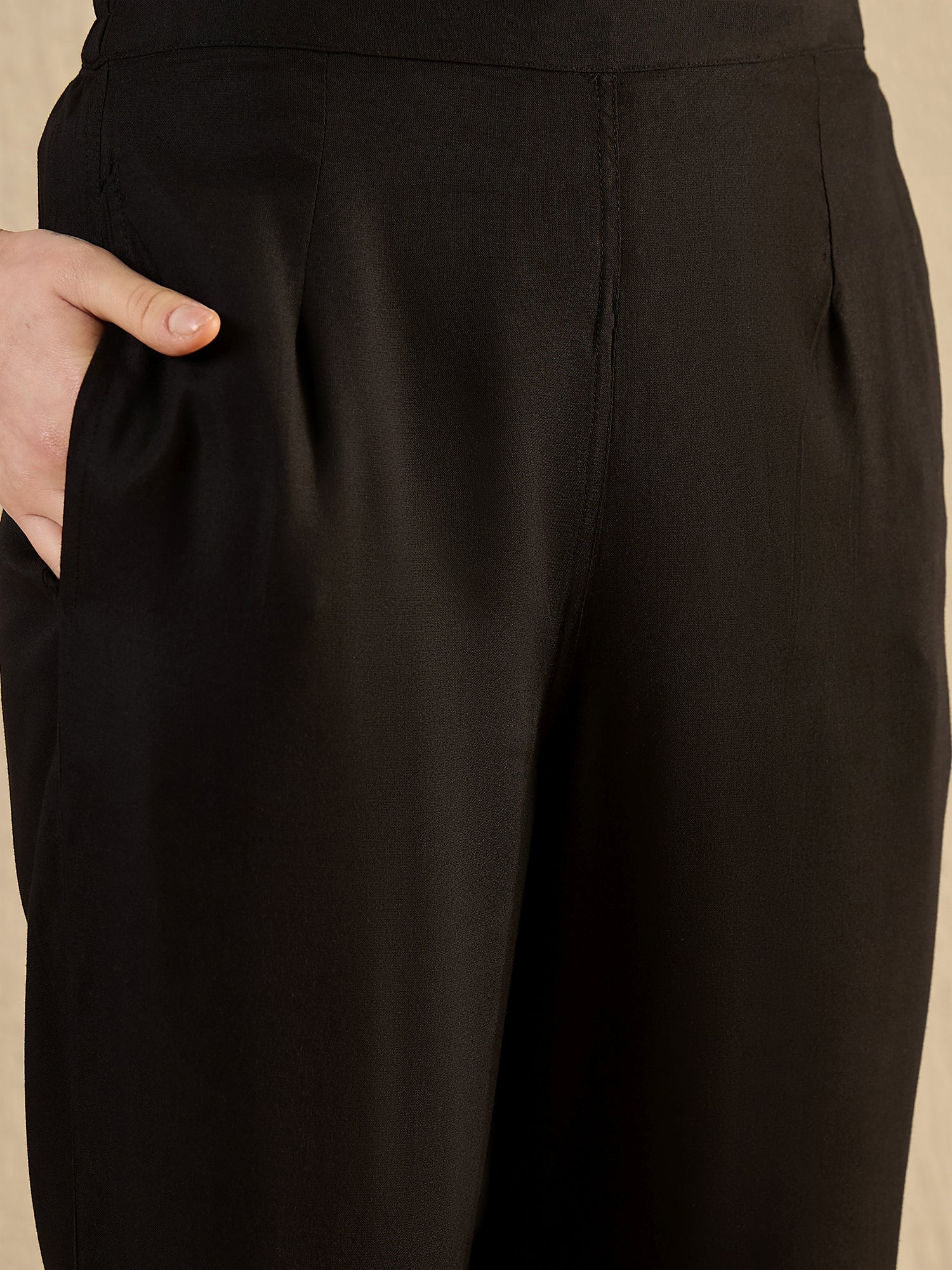 Beige Printed Co Ord Set - SanskrutiHomes