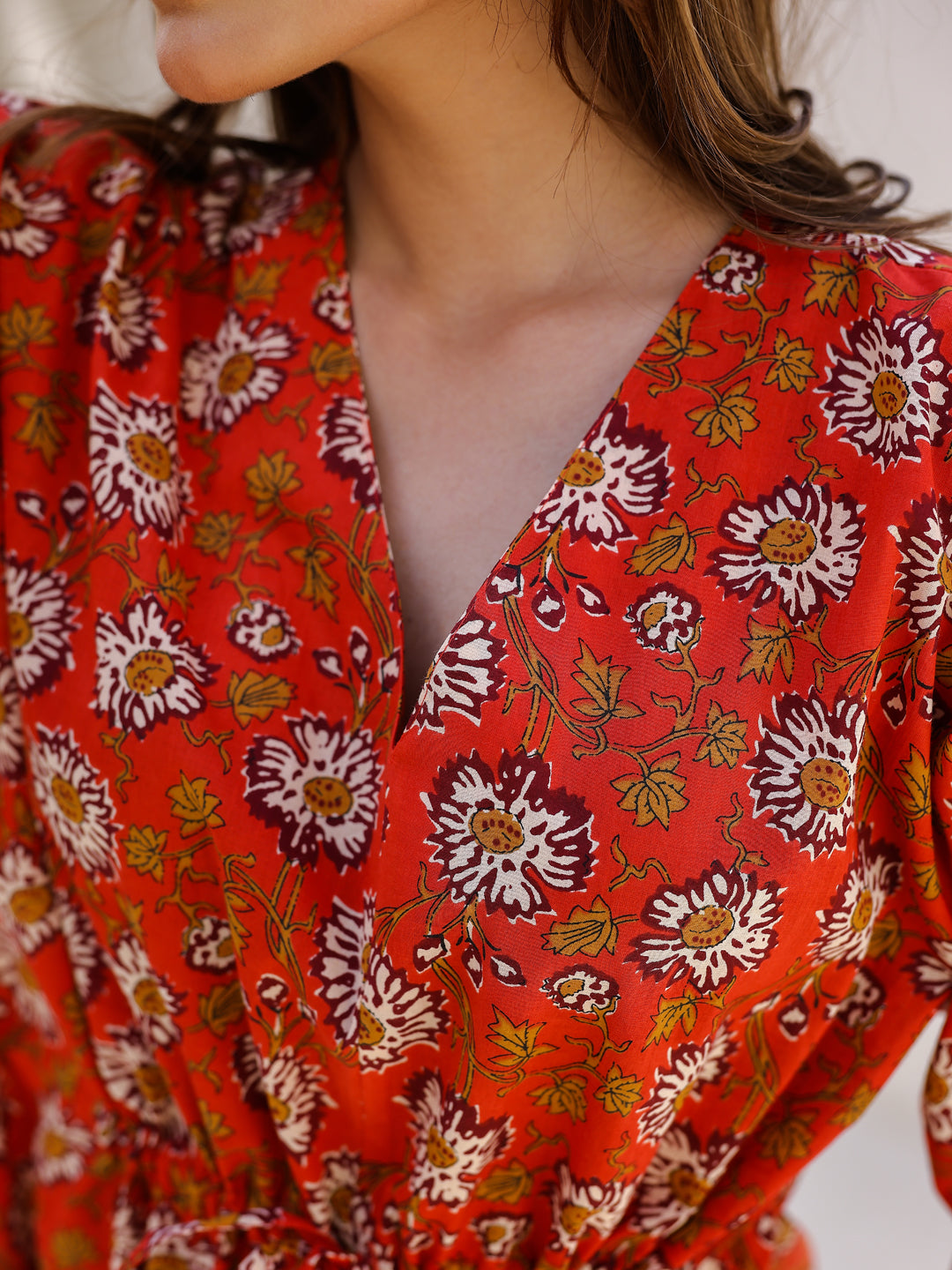 Printed Maxi Night dress