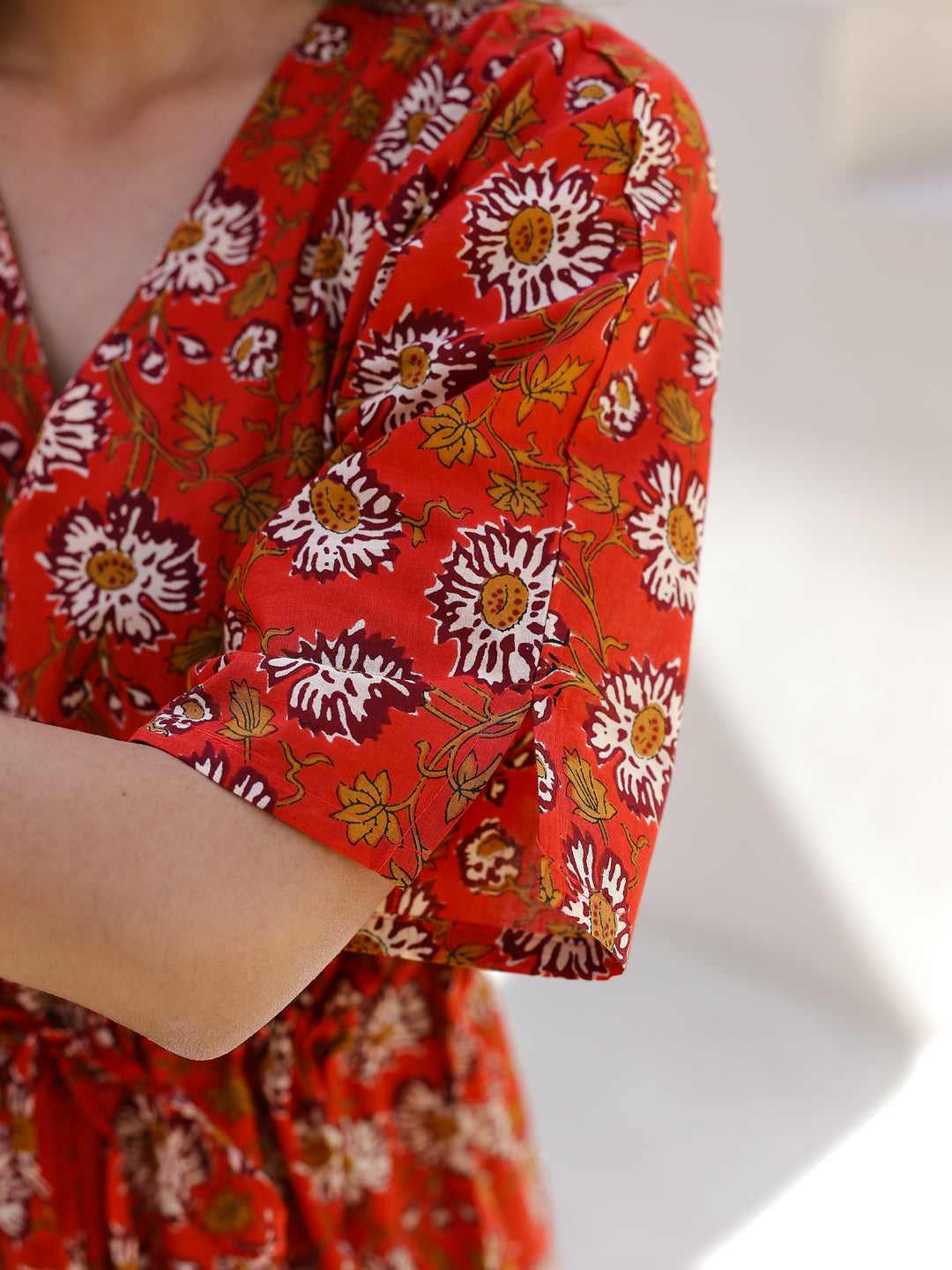 Printed Maxi Night dress