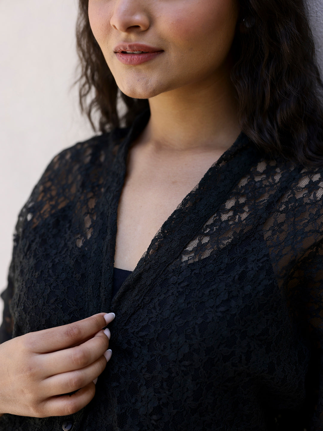 Black Net Shirts & Shorts Set - SanskrutiHomes