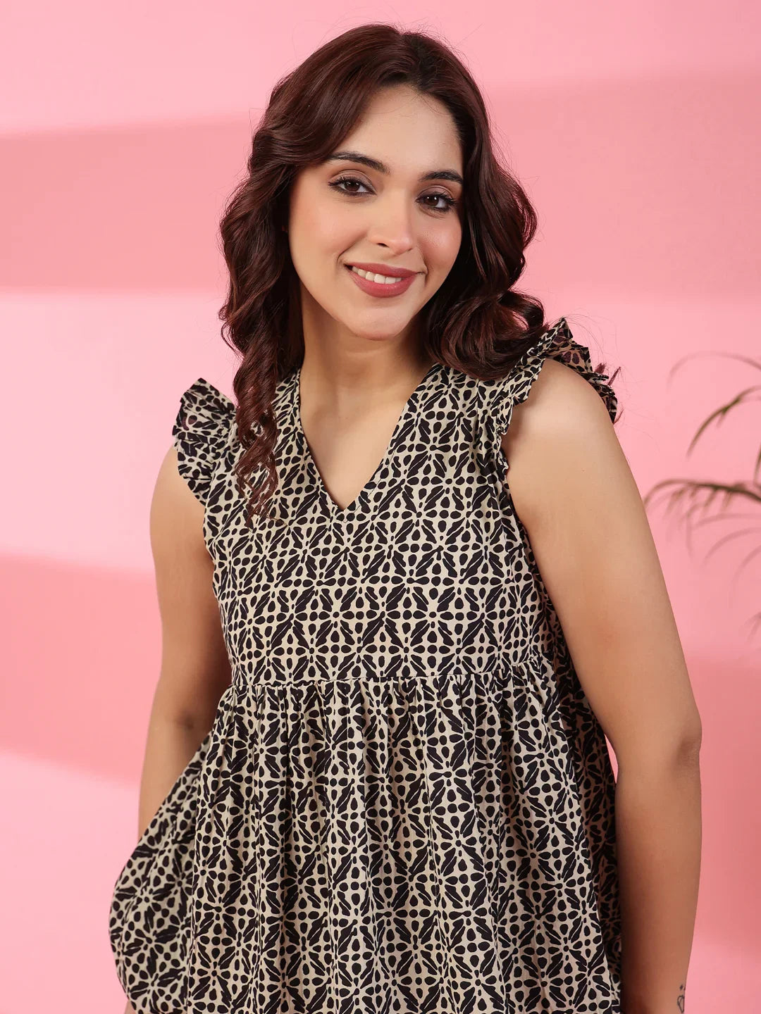 Lanes nest Cotton Night Suit - SanskrutiHomes