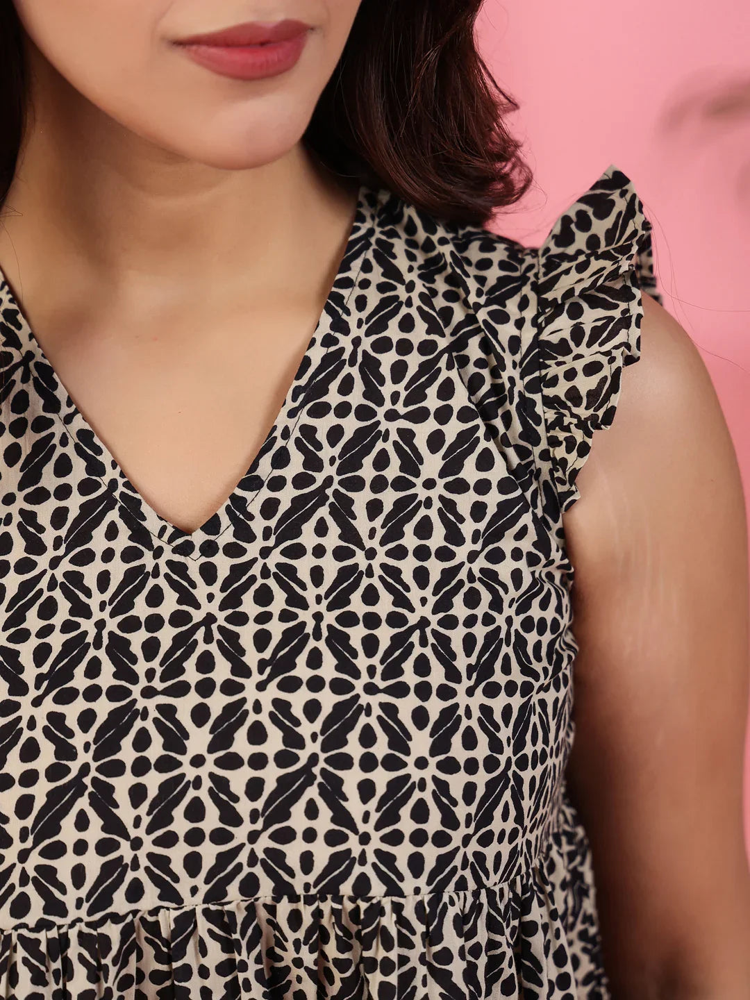 Lanes nest Cotton Night Suit - SanskrutiHomes