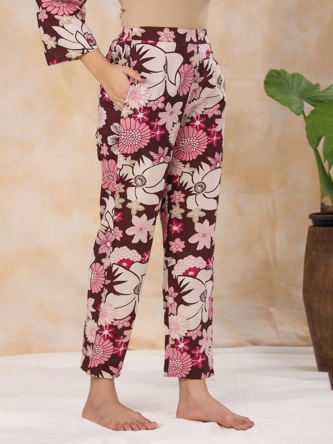 Magnolia Cotton Night Suit