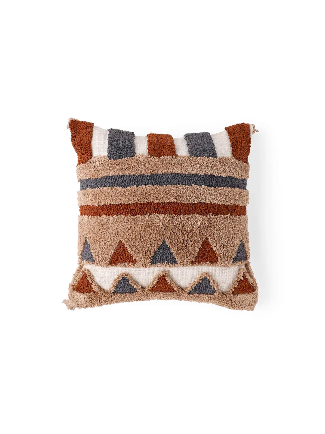 Cotton Multi Colour Embroidered Cushion Covers - SanskrutiHomes
