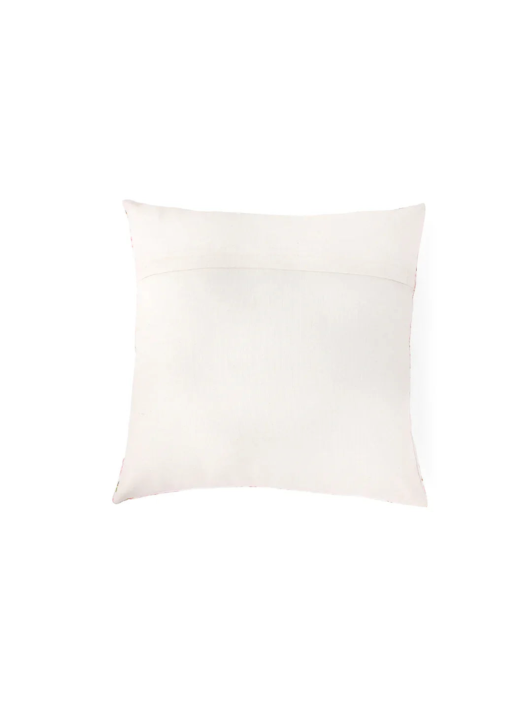 Pink Color Floral Print Square Cushion Covers