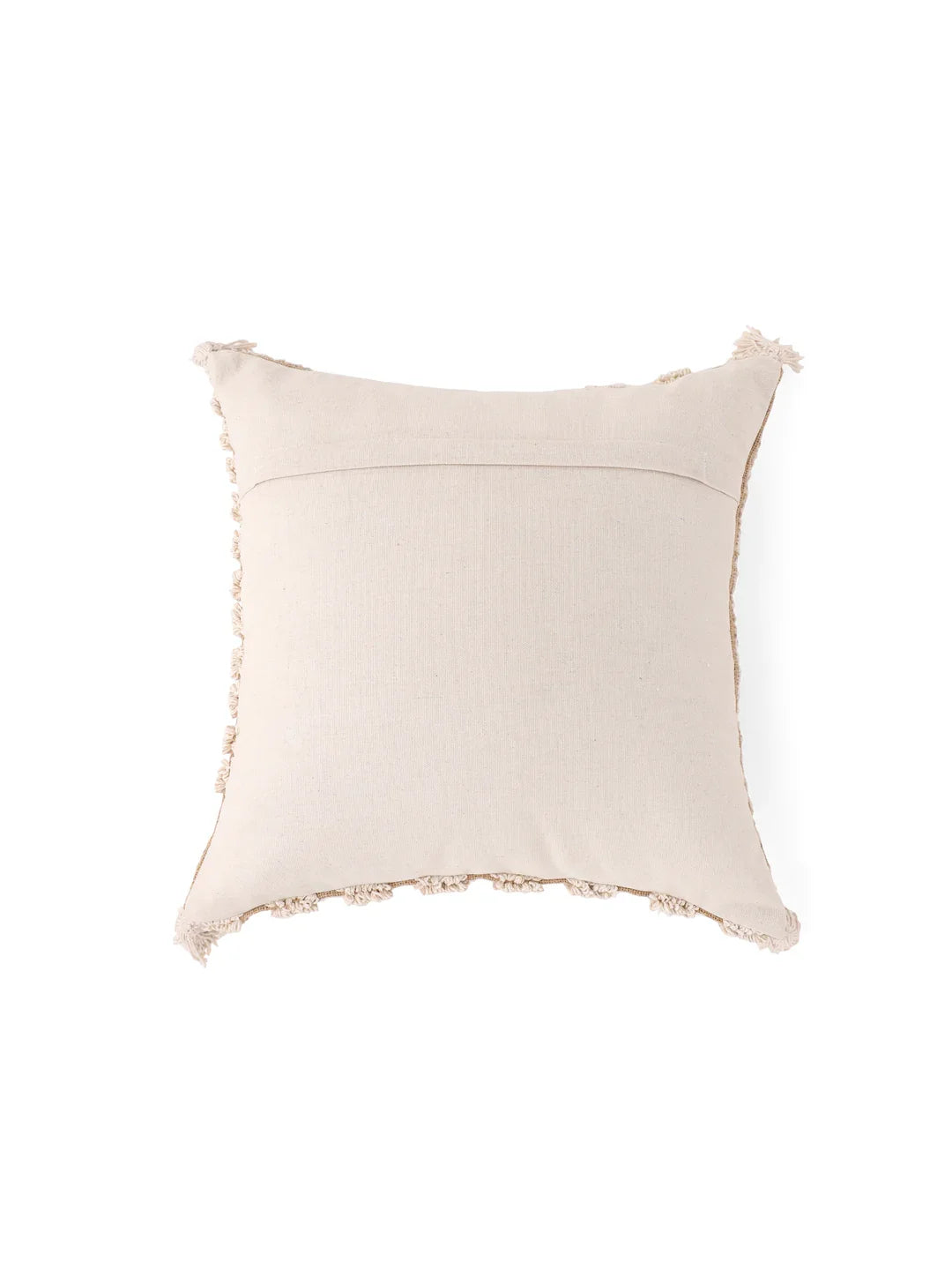 Cotton Off White Colour Embroidered Cushion Covers - SanskrutiHomes