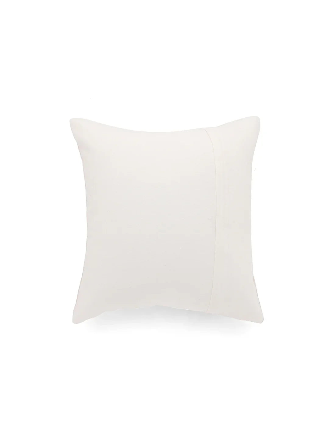 Velvet Beige Colour Geometric Cushion Covers - SanskrutiHomes