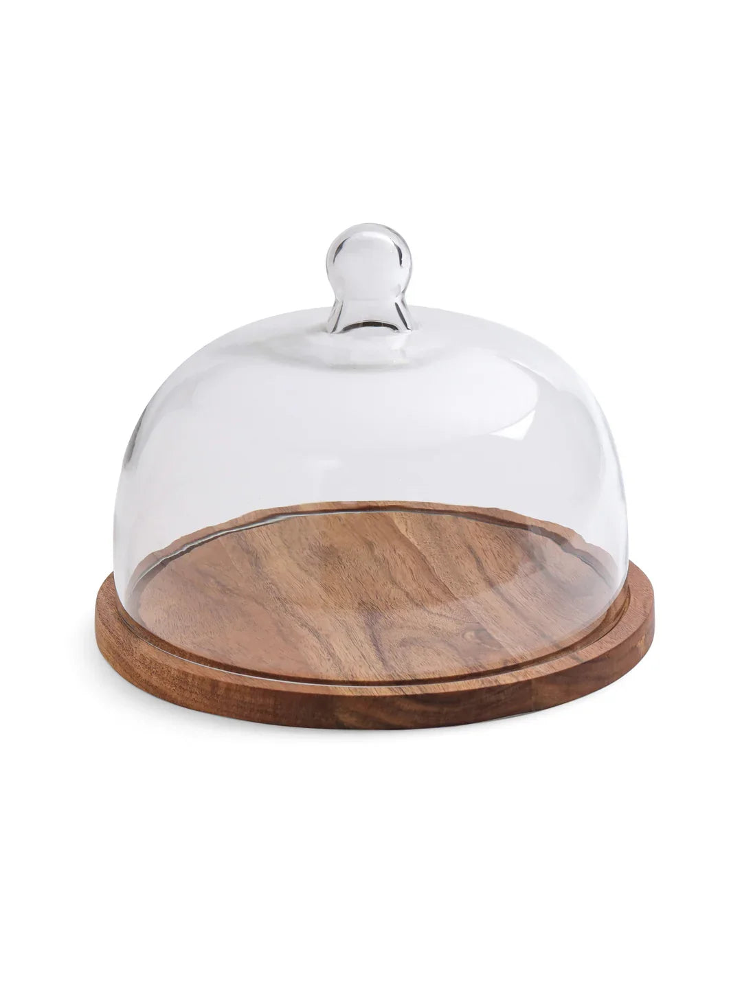 Glass Dome With Plate