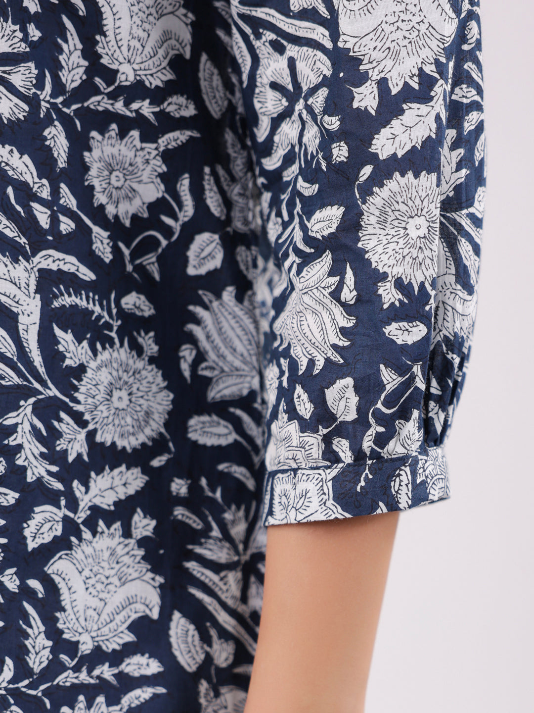 Pure Cotton Floral Night Suit Set for Women