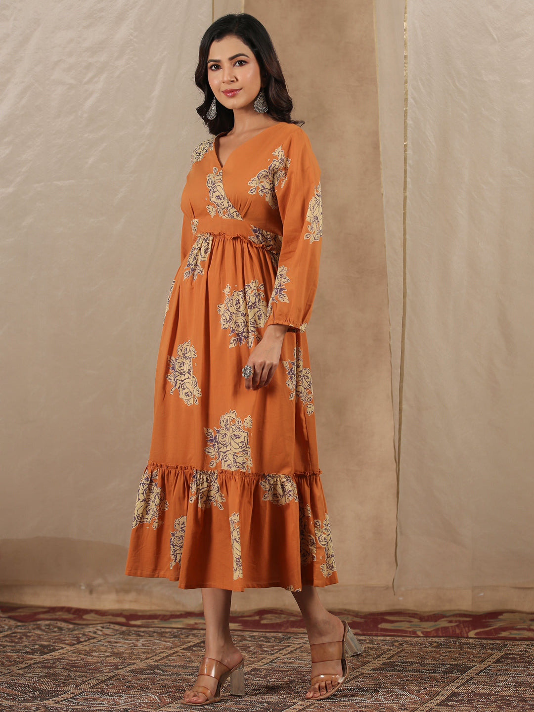 Women Pure Cotton Kurta Dress