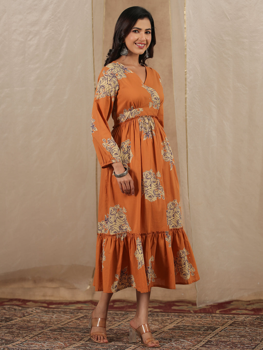 Women Pure Cotton Kurta Dress