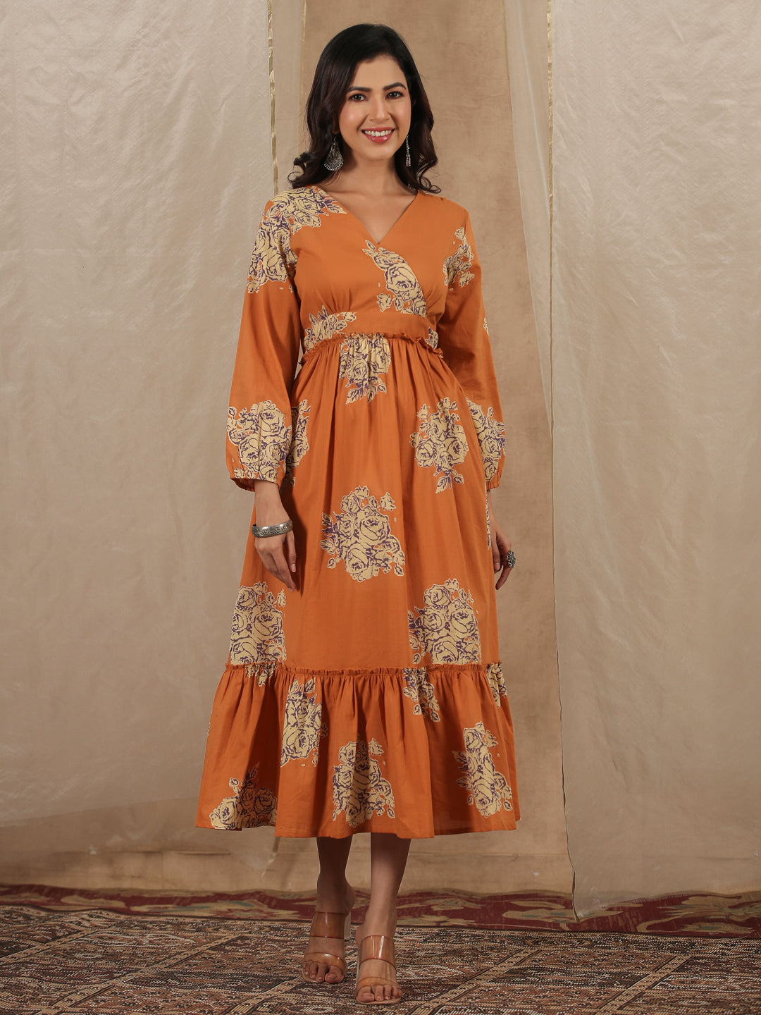 Women Pure Cotton Kurta Dress