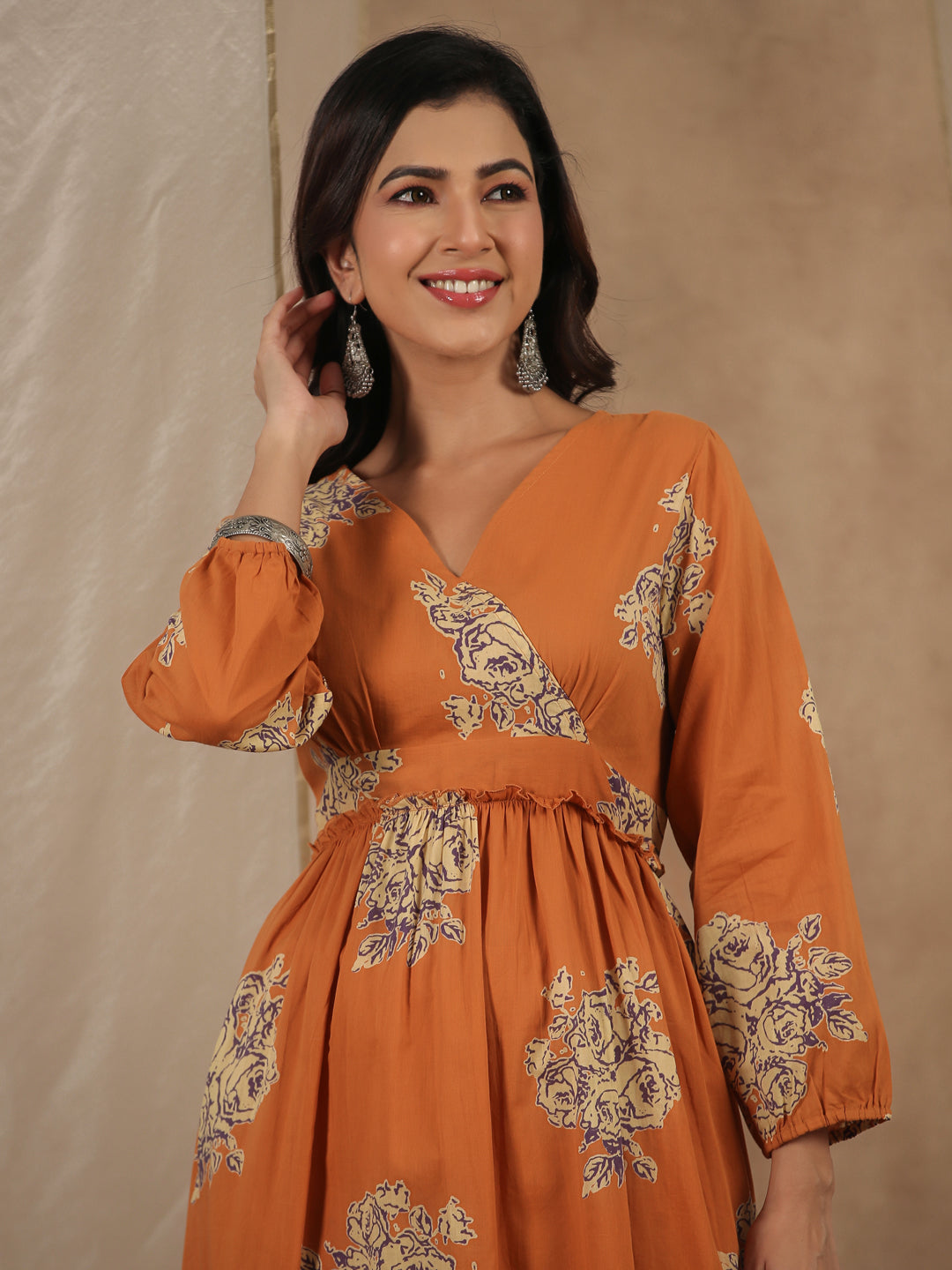 Women Pure Cotton Kurta Dress