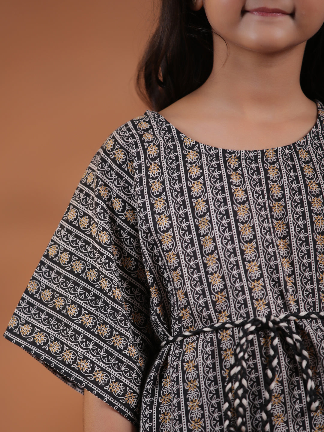 Cotton Black Top and Trouser for Kids - SanskrutiHomes