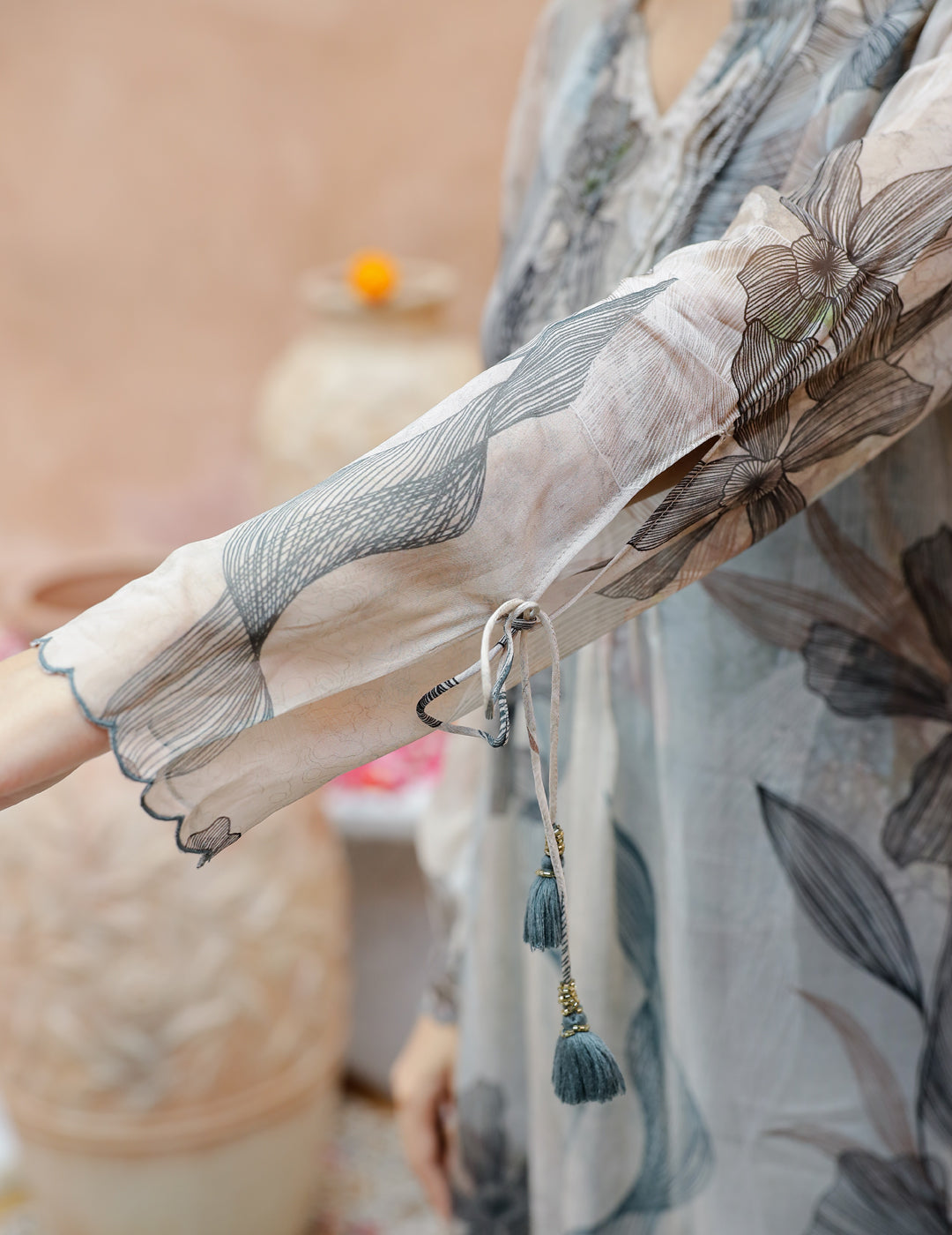 Floral Printed Kurta Set with Dupatta