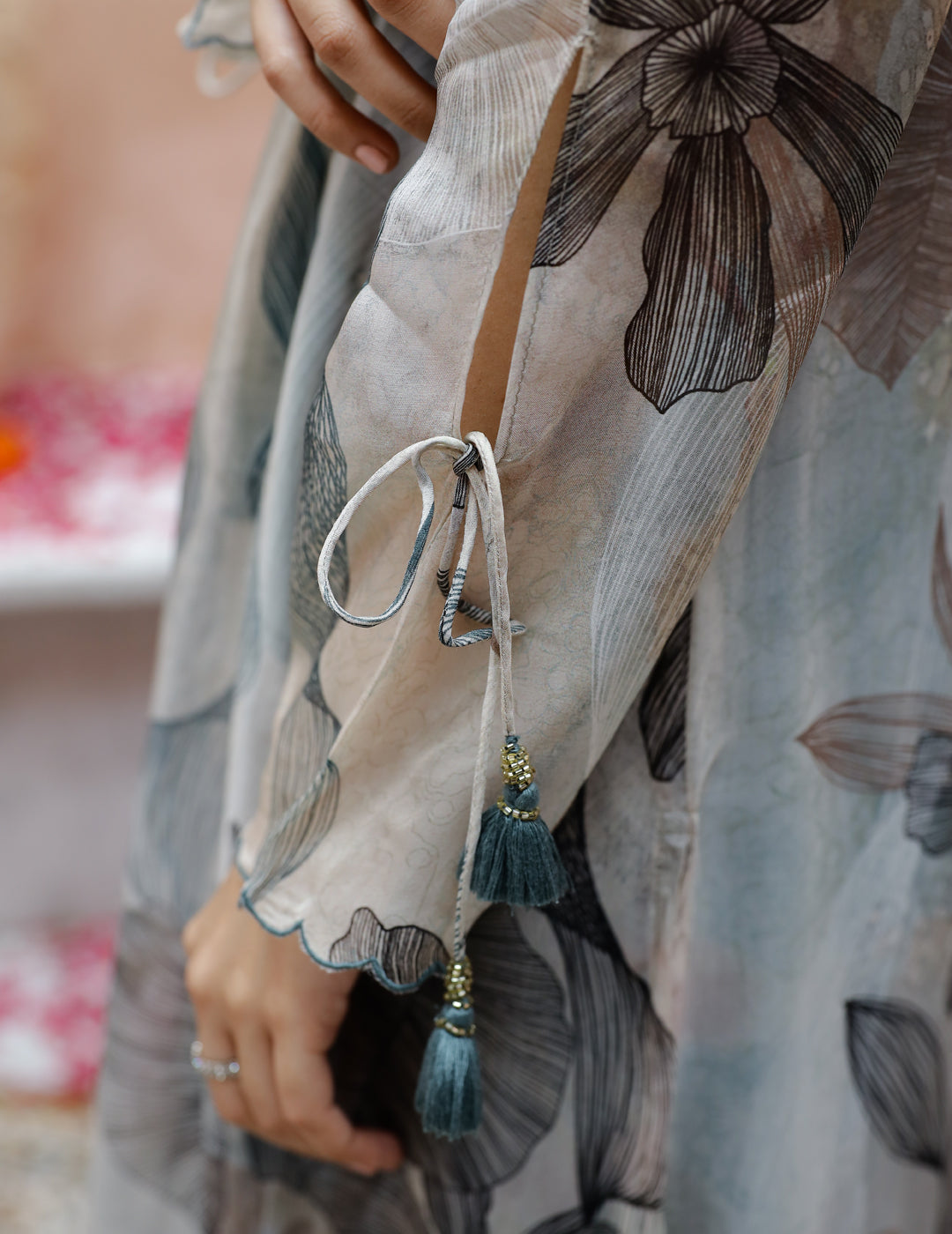 Floral Printed Kurta Set with Dupatta