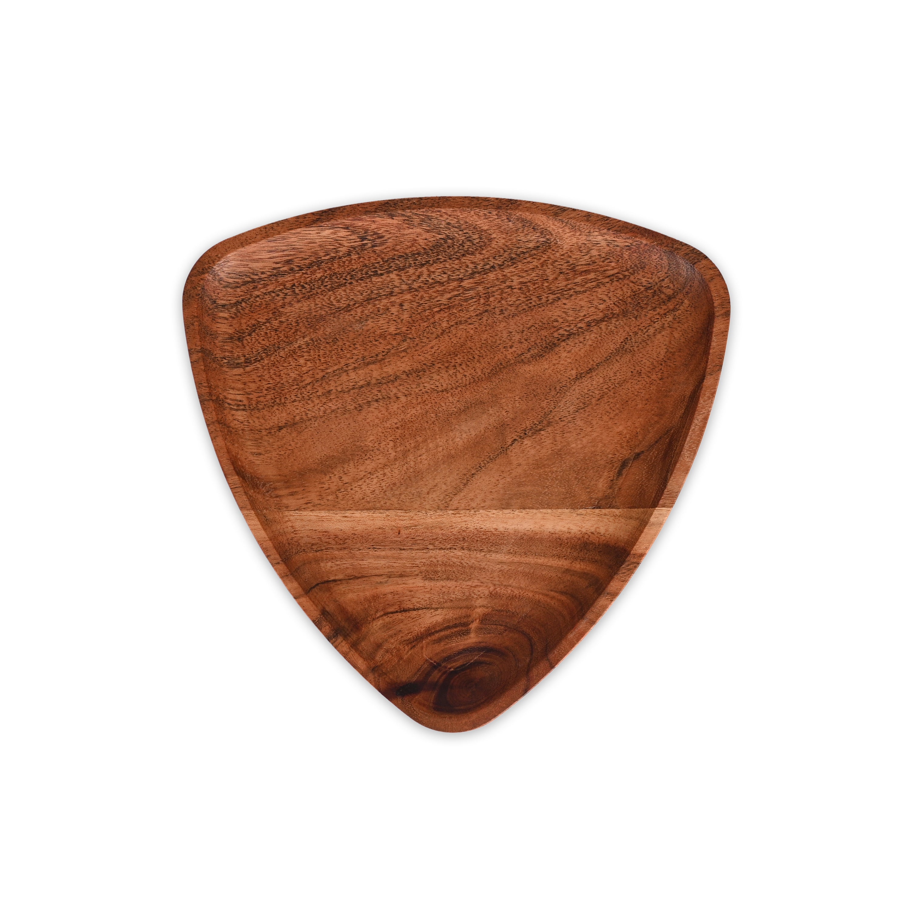 Modern Acacia Wood Decorative Bowl