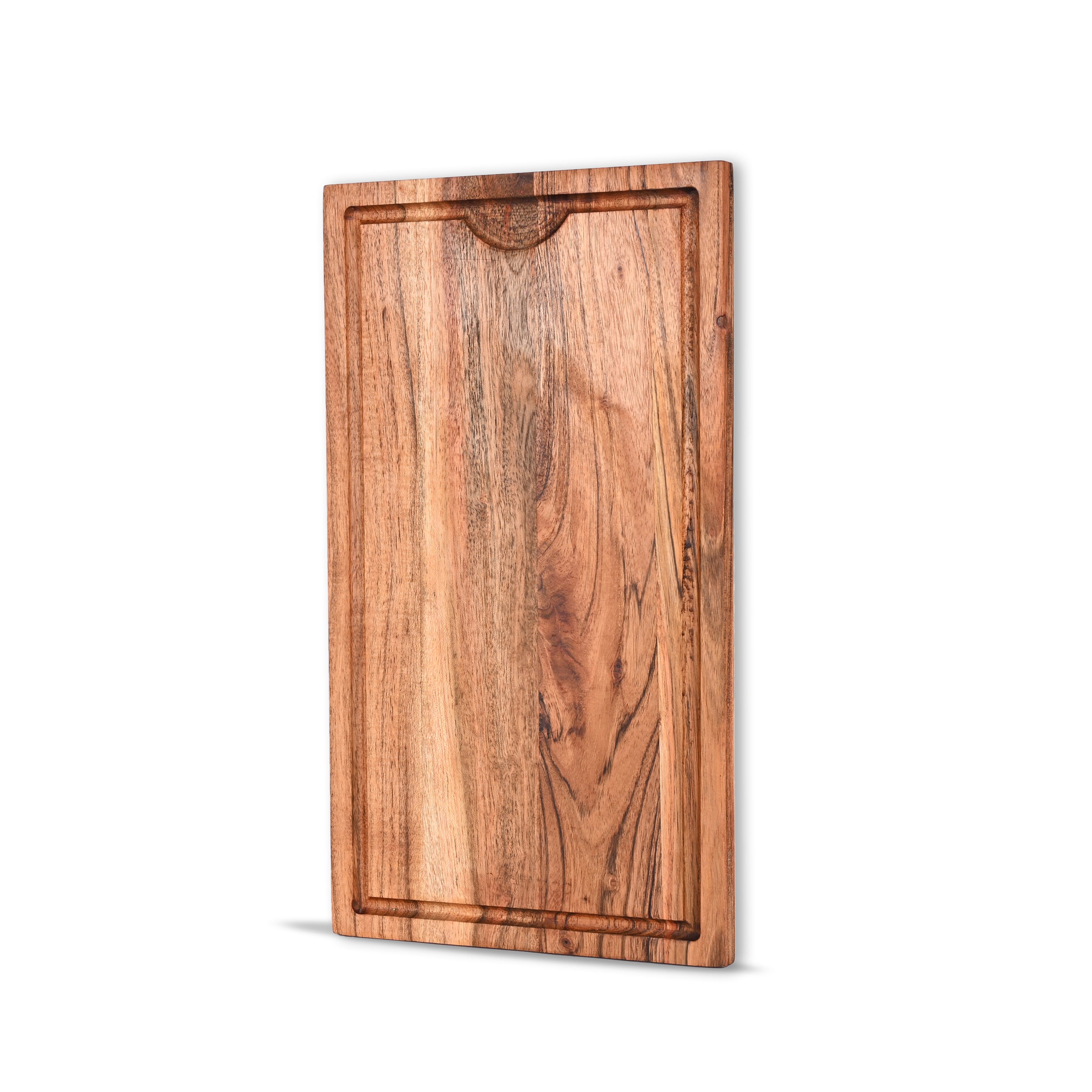 Acacia Wood Cutting Board with Juice Groove