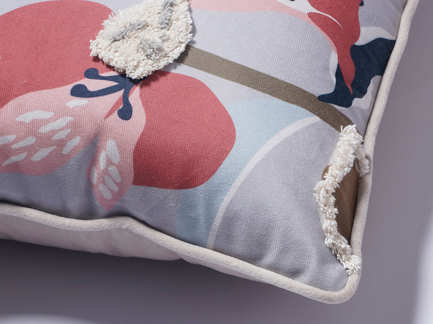 Multi color Print Cushion Cover