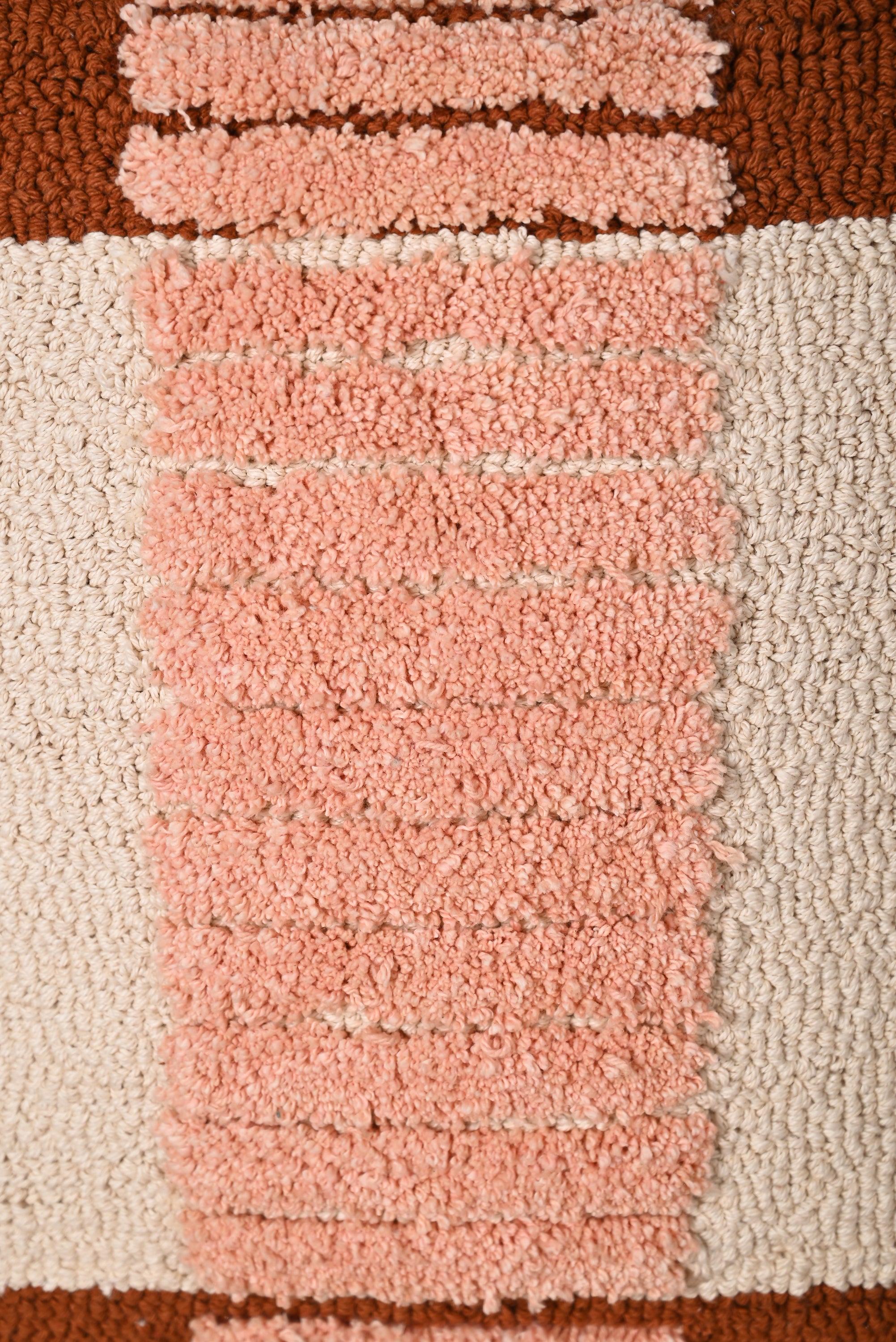 Tuffted Multicolor Cotton Cushion Cover