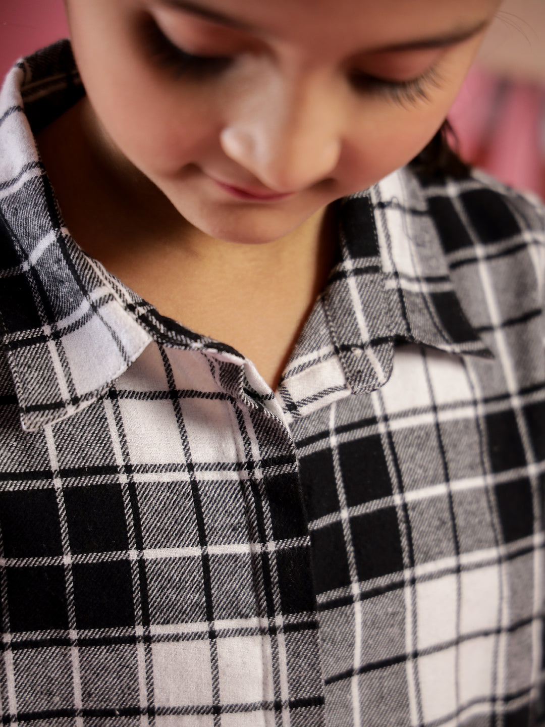 Checked Printed Night Suit for Kids