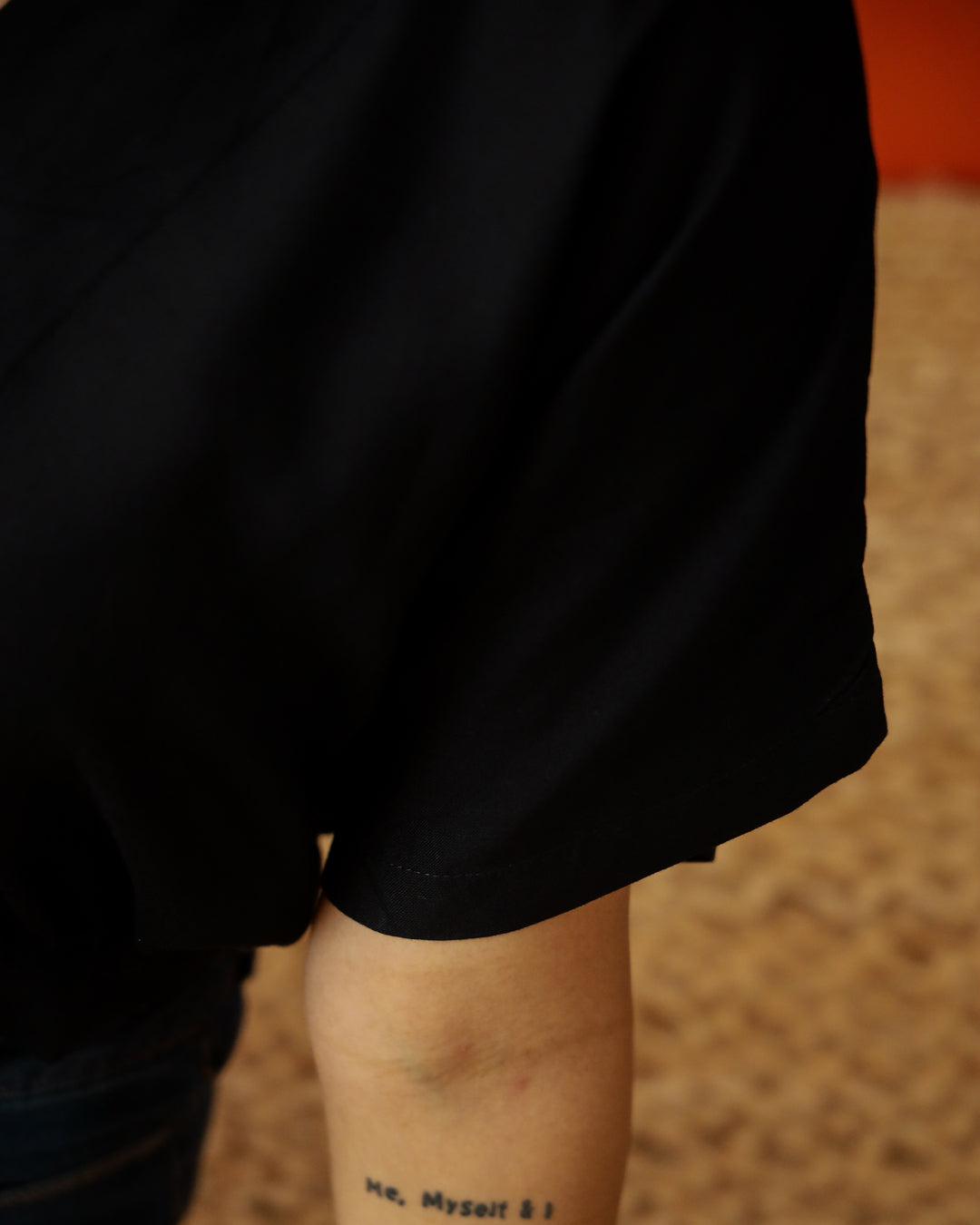 Black Crop Top for Women