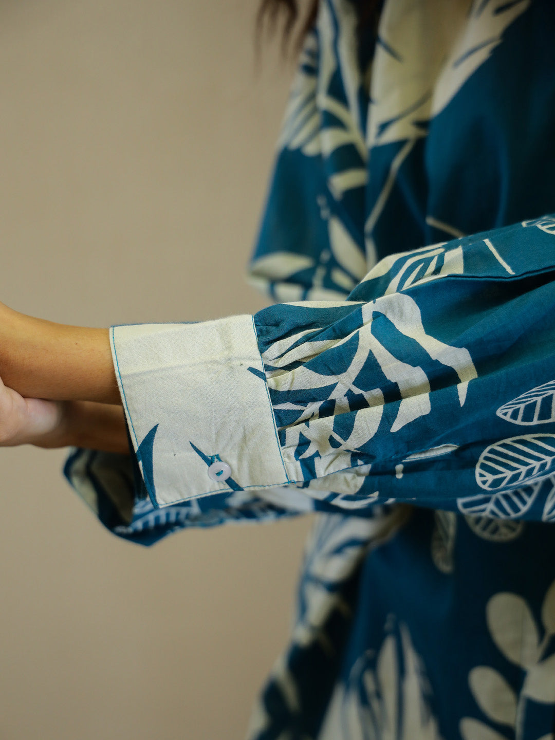 Flower Printed Night Suit Set for Women