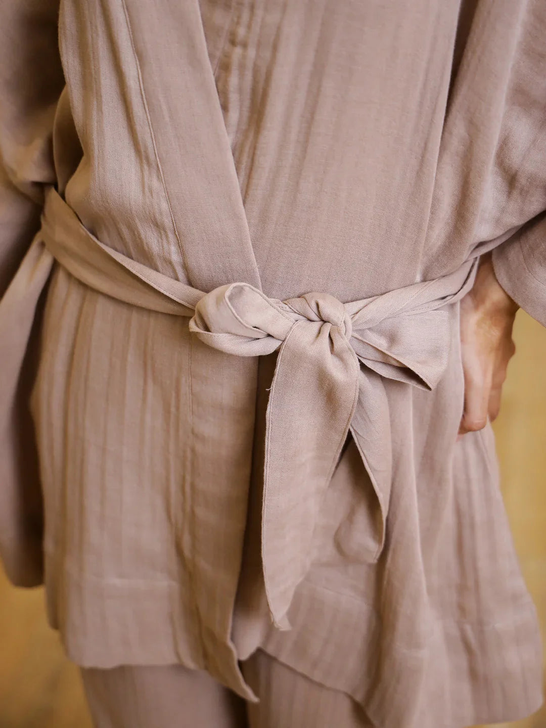 Set of 3 Cotton GAUZE Night Suit Set - SanskrutiHomes