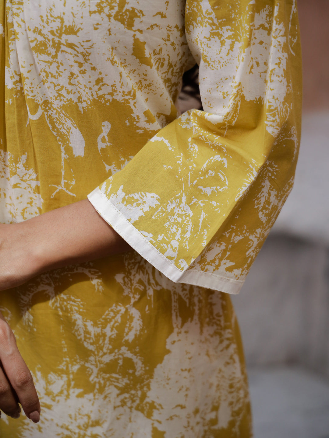 Floral Printed Kurta Set with Dupatta - SanskrutiHomes