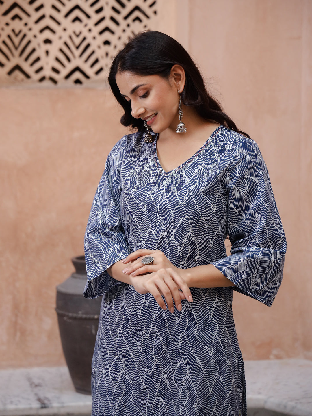 Floral Printed Kurta Set