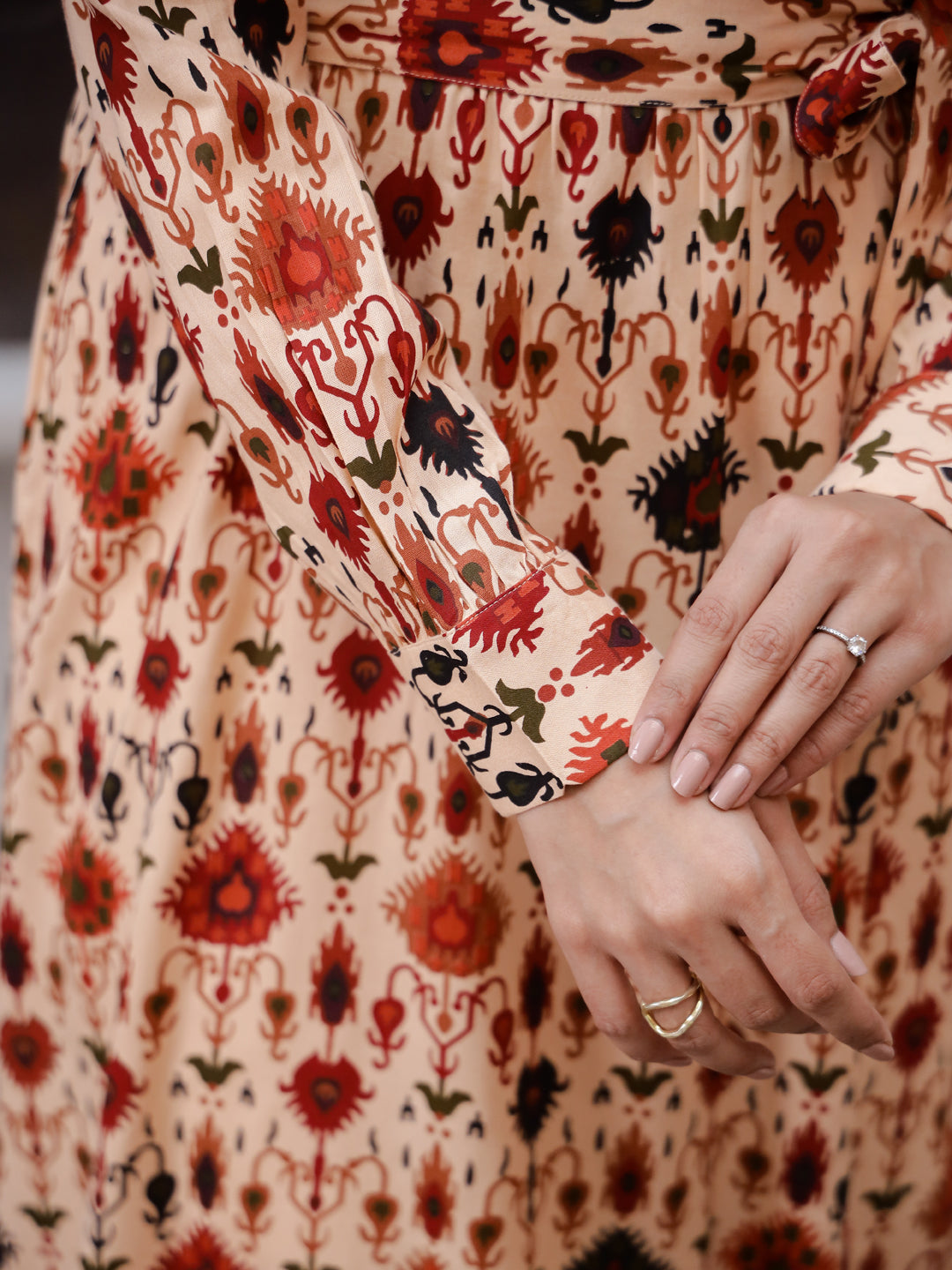 Floral Printed Women Dress - SanskrutiHomes