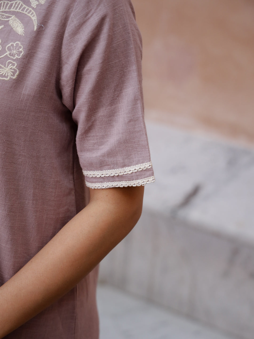 Floral Printed Cord Set