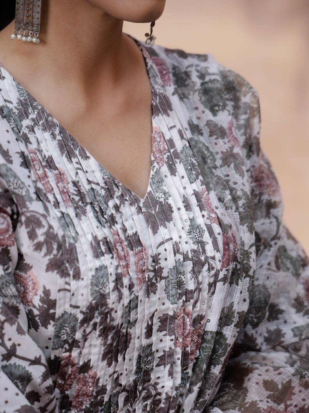 Floral Printed Kurta Set