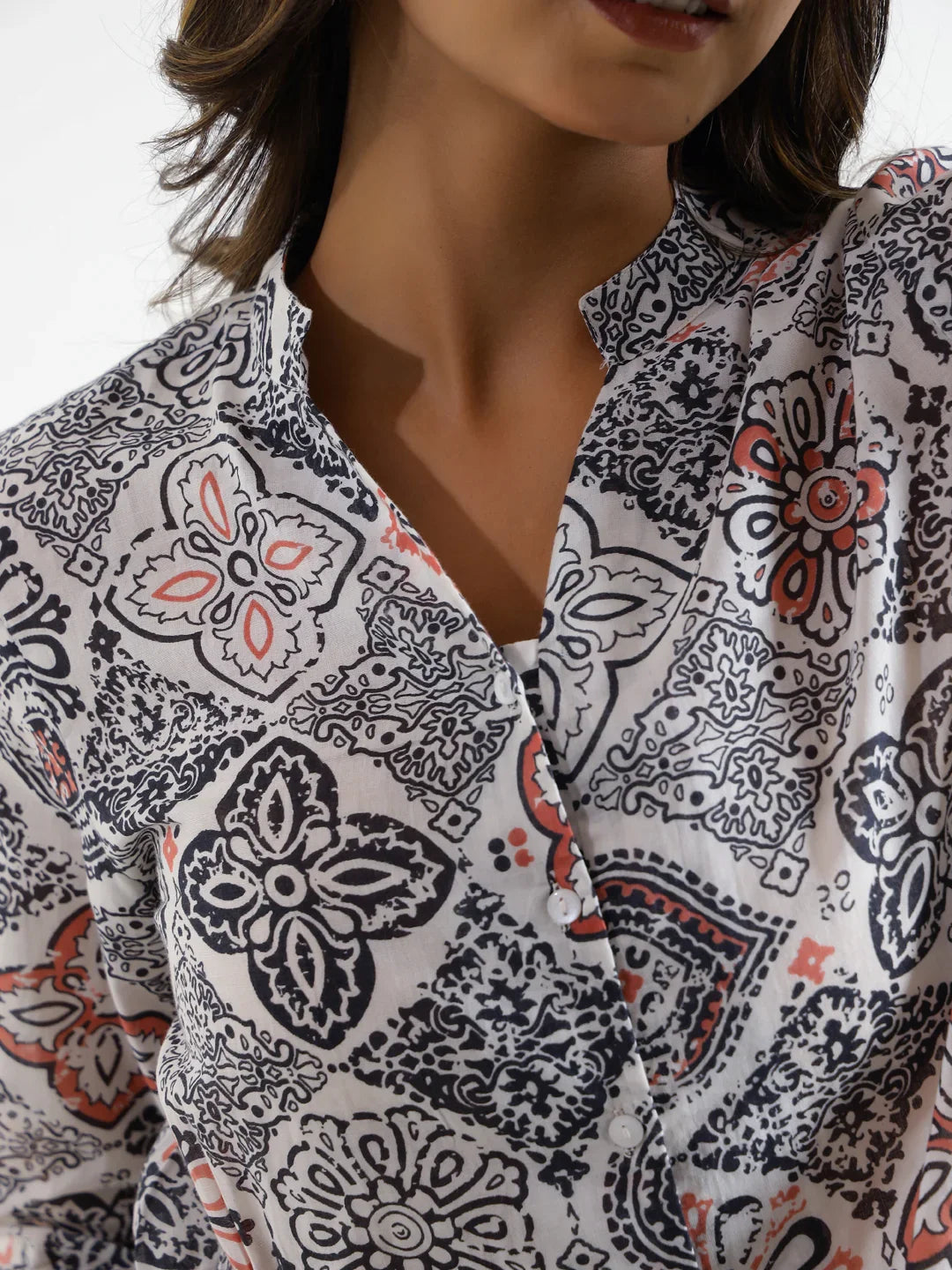 Women Pure Cotton Night Suit - SanskrutiHomes