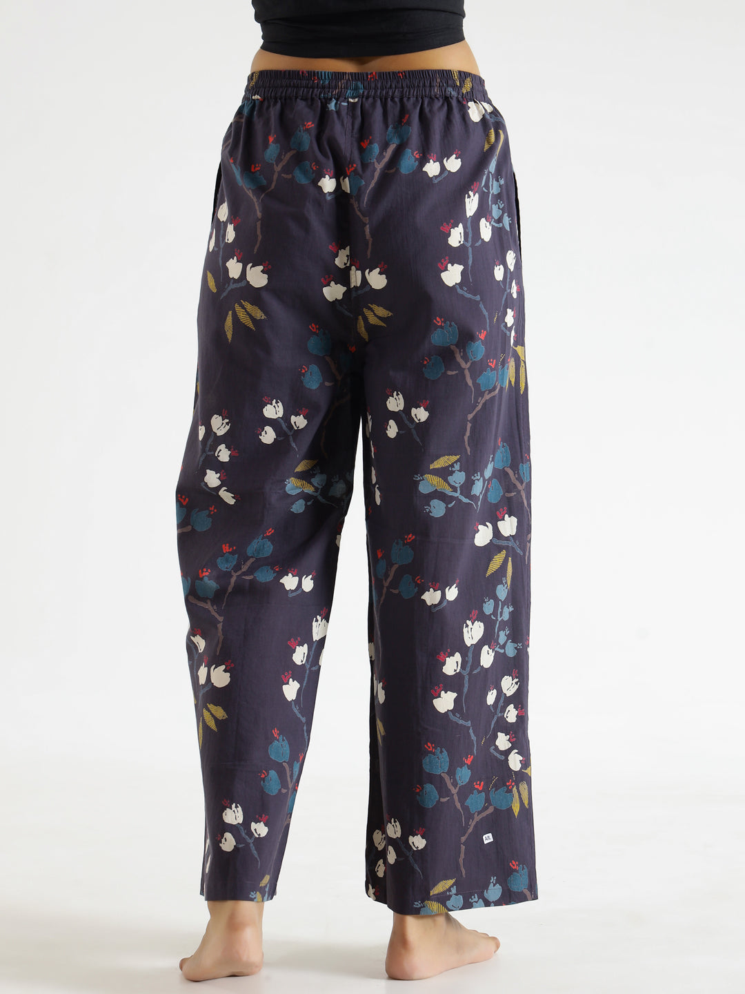 Indigo Printed Pure Cotton Lounge Pants