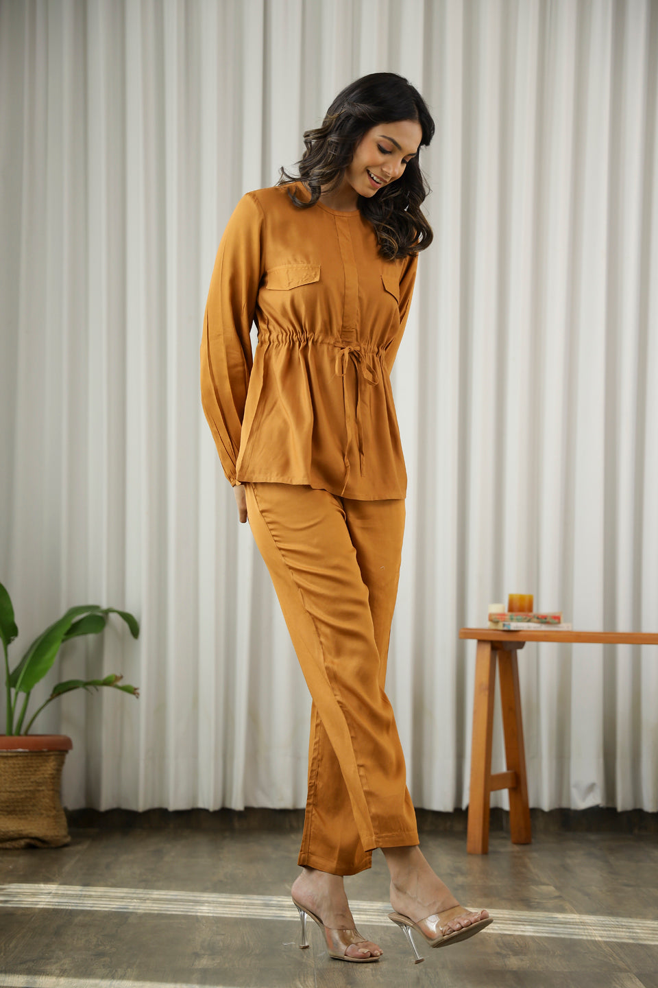 Ochre Modal Co-Ord Set