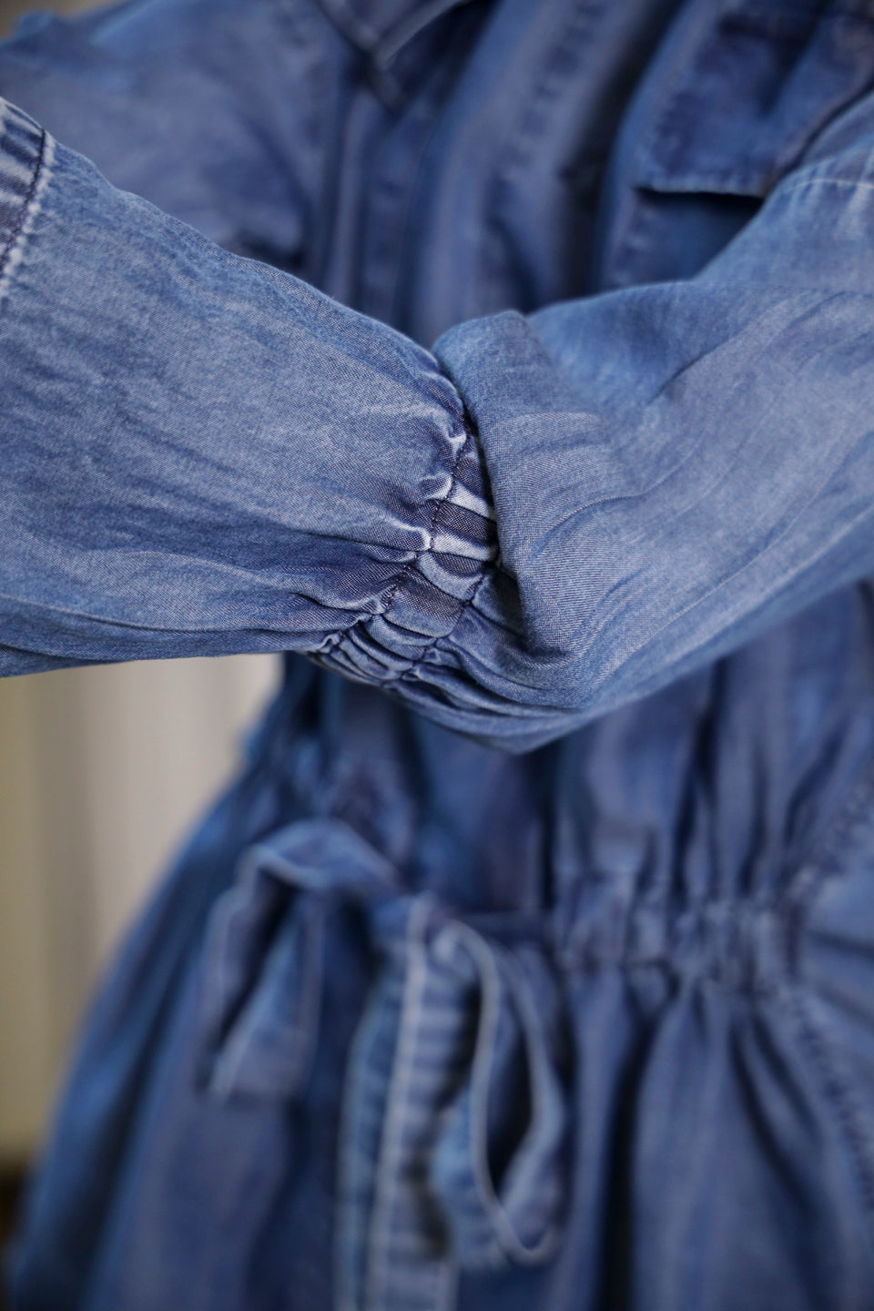 Dark Blue Denim Co-Ord Set