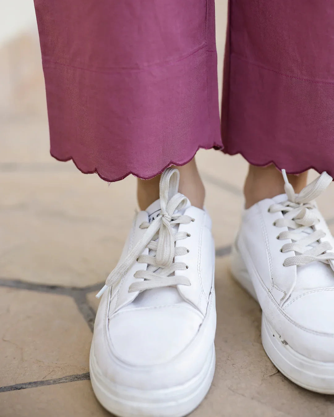 Self Design Pure Cotton Top & Trousers Co-Ord Set - SanskrutiHomes