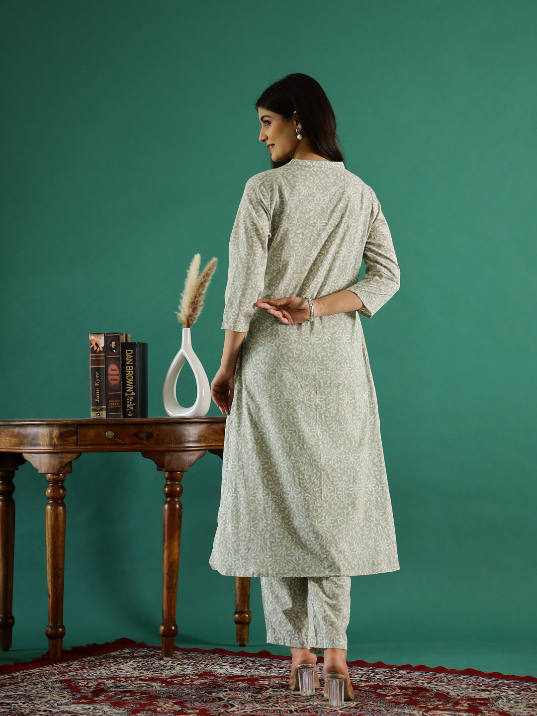 Floral Printed Kurta Set