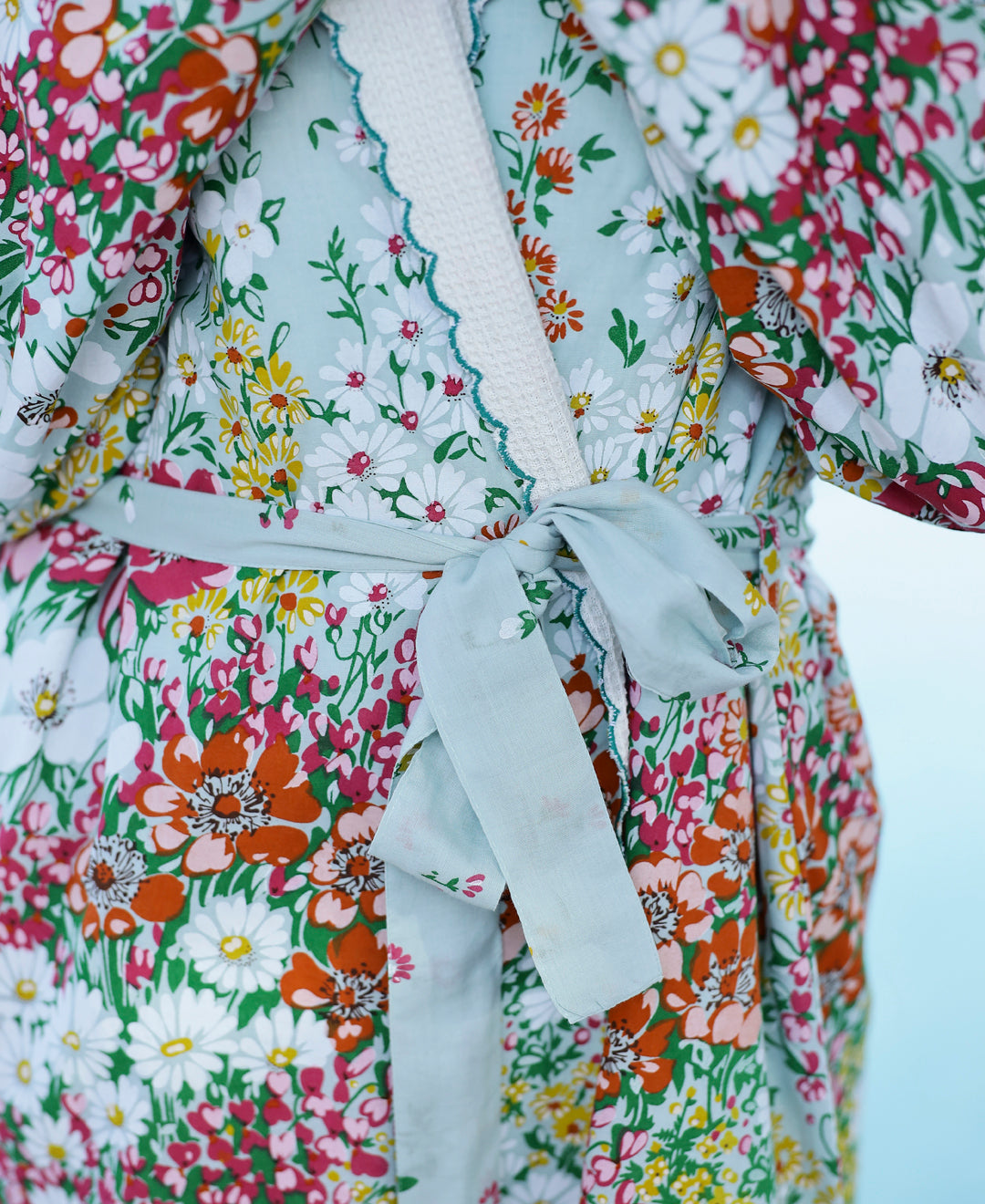 Cotton Multi Colour Towel Bathrobe