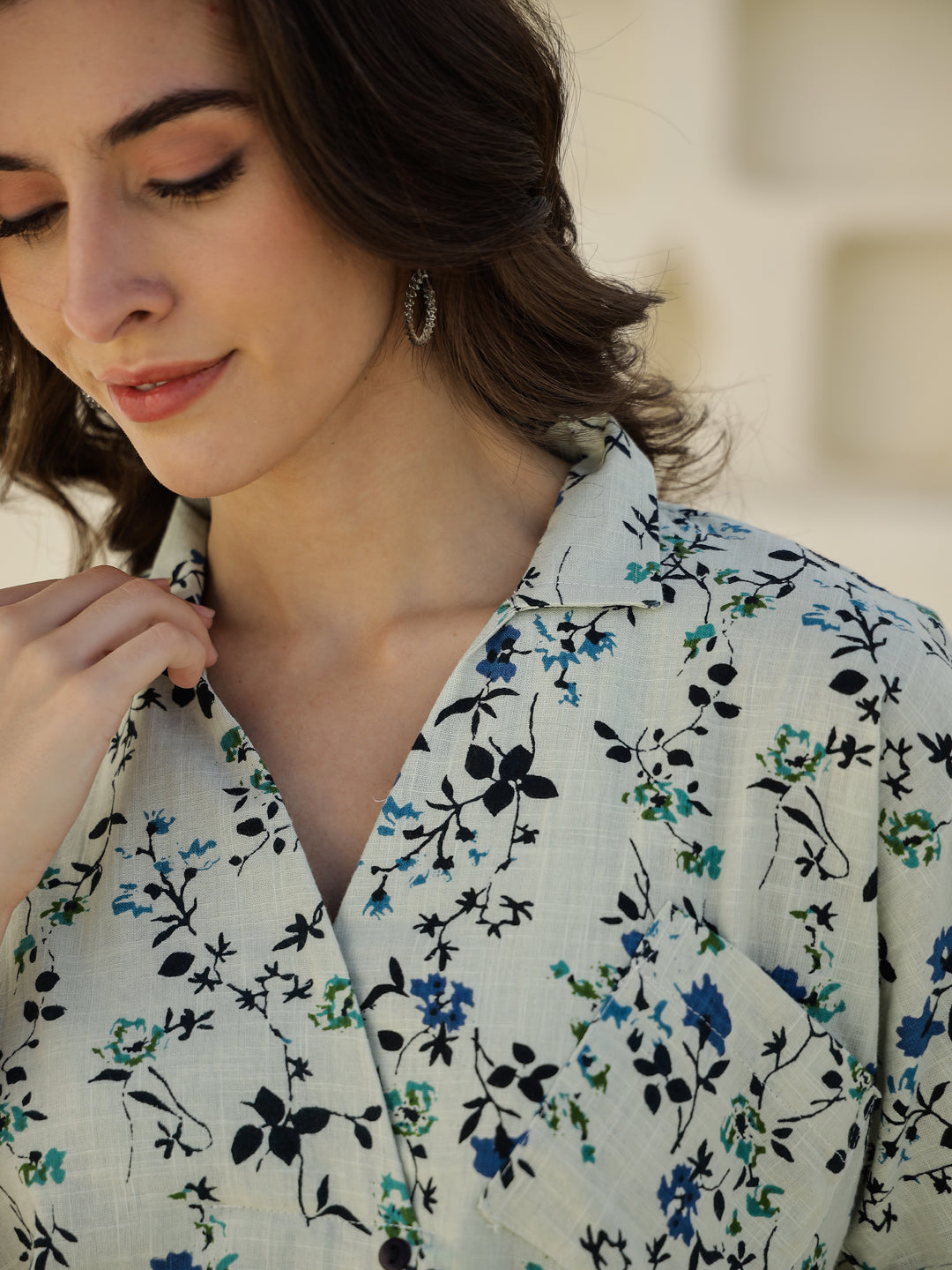 Floral Printed Co-Ord Set For Women