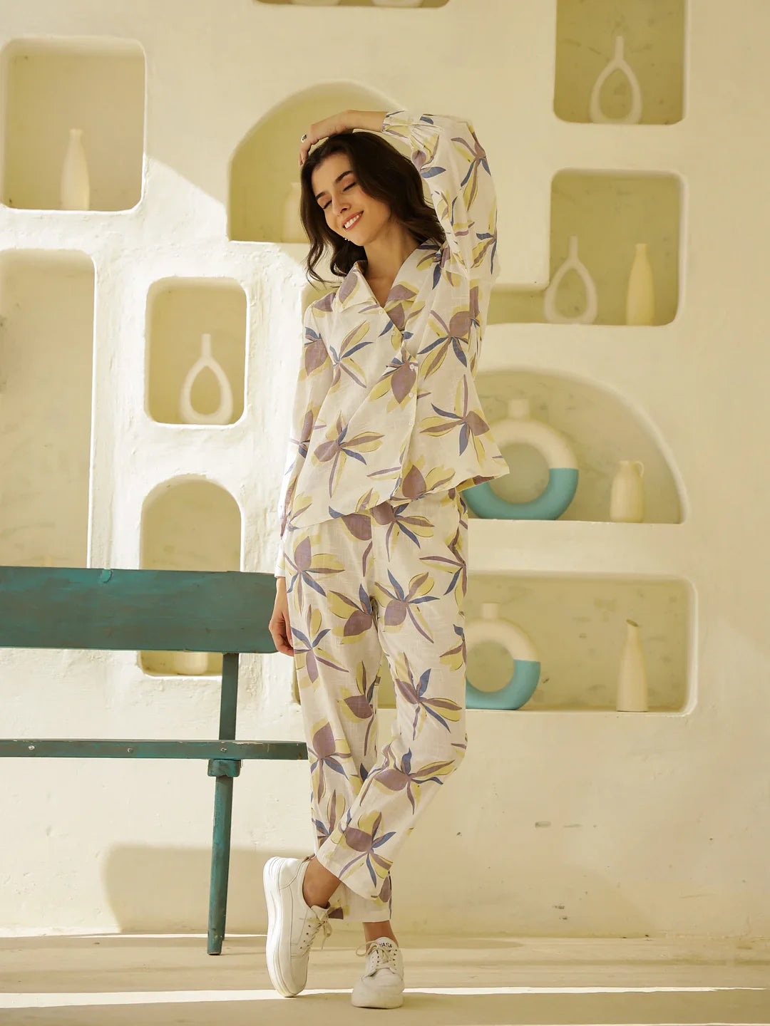 Floral Printed Co-Ords Set For Women