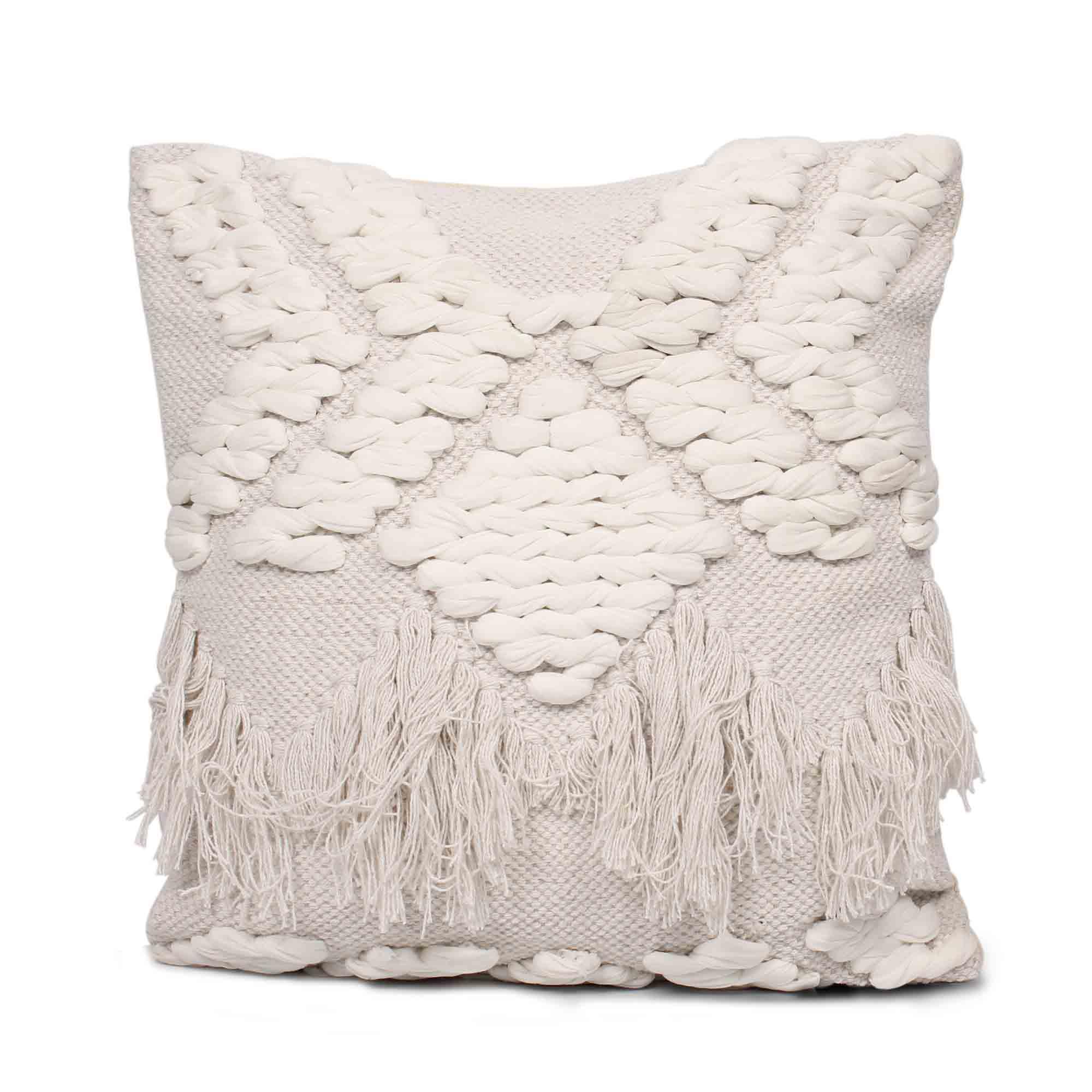 Hand-Woven Pure Cotton Cushion Covers