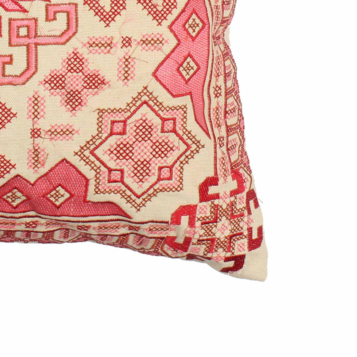 Multi-Color Hand-Made Cotton Cushion Cover