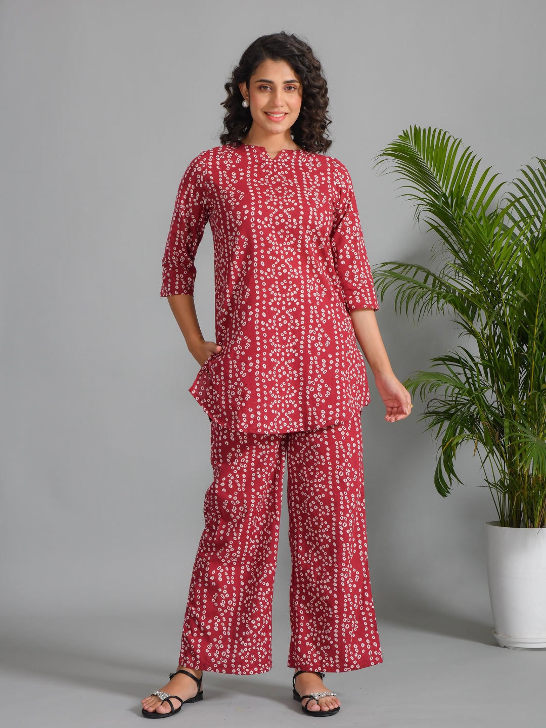 Bhandej printed coord sets