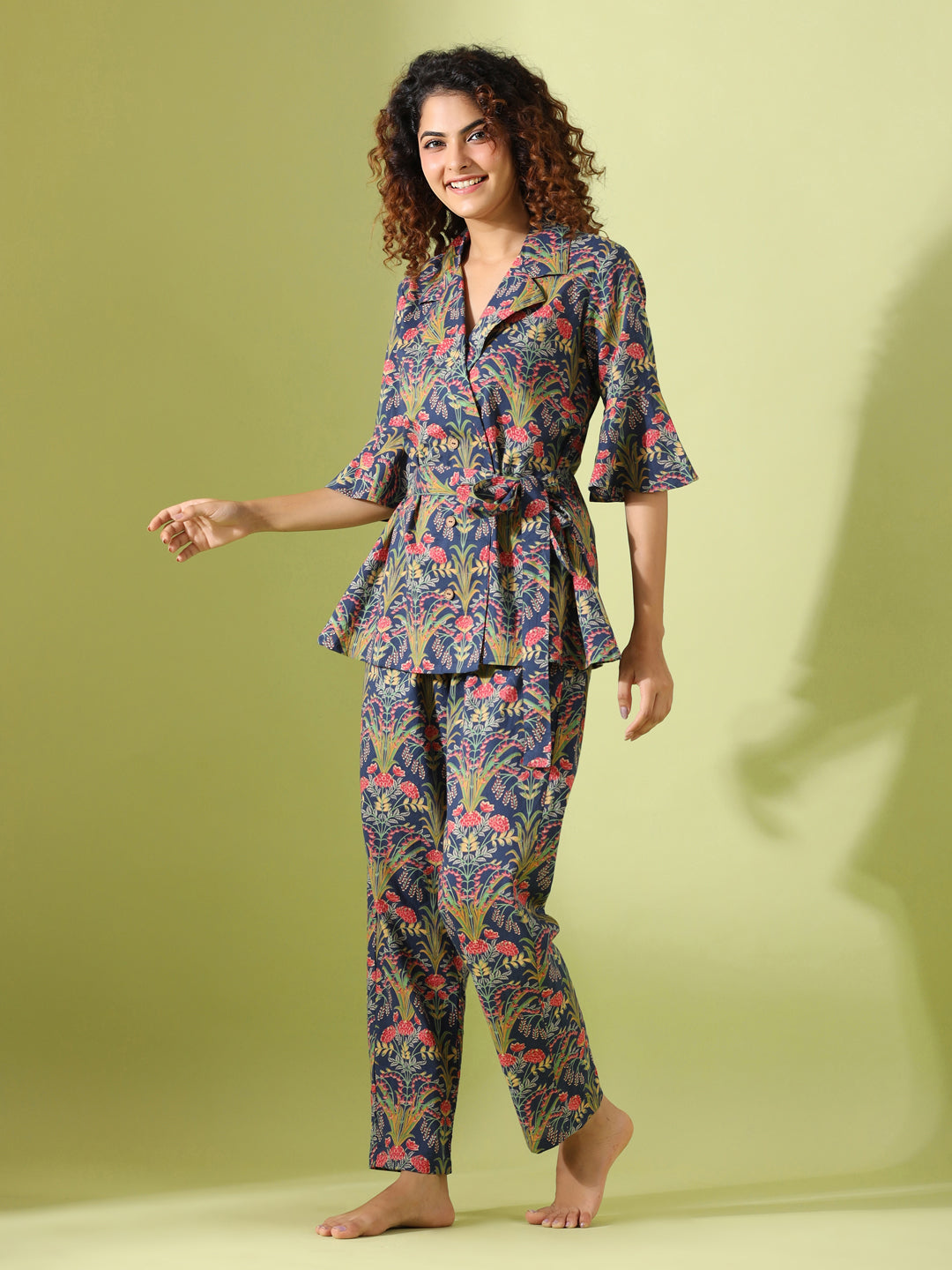 Floral Leaf Co-Ord Set