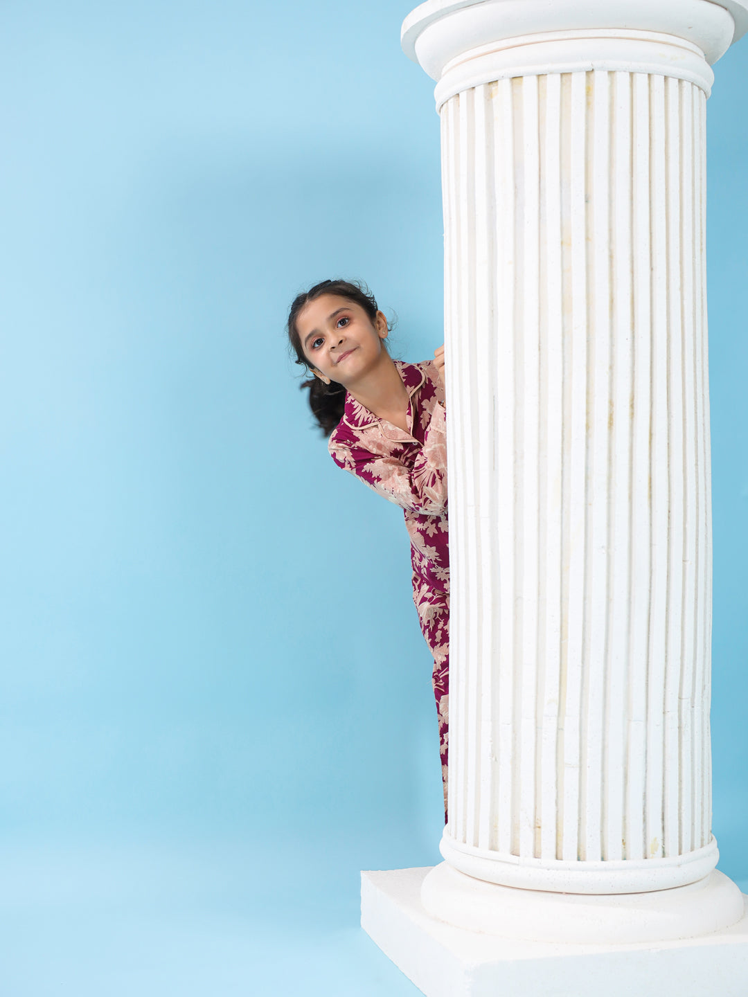 Cotton Printed Full Sleeves Night Suit Set